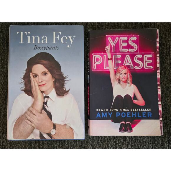 Lot of Tina Fey's Bossypants and Amy Poehler's Yes Please - Picture 1 of 11